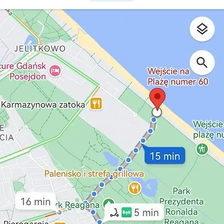 Lägenhet Mieszkanie Przy Morzu Gdańsk